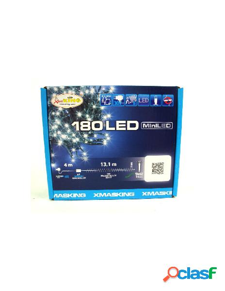 Catena tlg 180 miniled bianco 3mm controller 8g timer