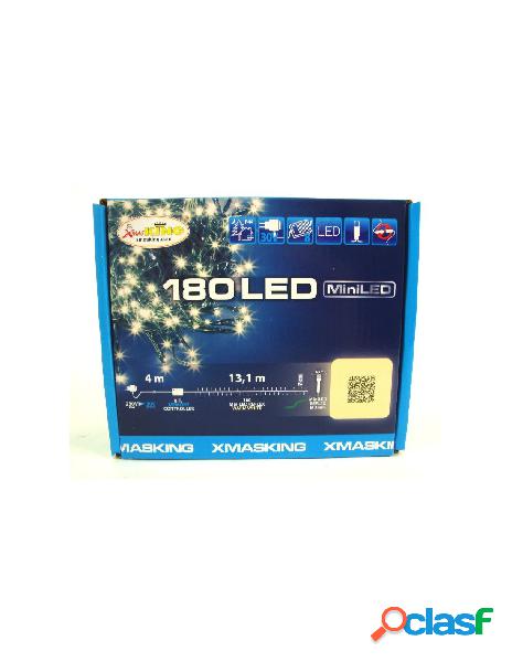 Catena tlg 180 miniled bianco caldo 3mm controller 8g timer