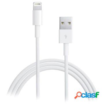 Cavo Lightning/USB - iPhone, iPad, iPod - Bianco - 2 m