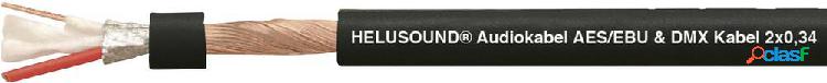 Cavo audio 2 x 0.34 mm² Nero Helukabel 400032 Merce a metro