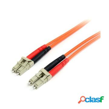 Cavo patch duplex in fibra multimodale 62,5/125 2 m lc - lc