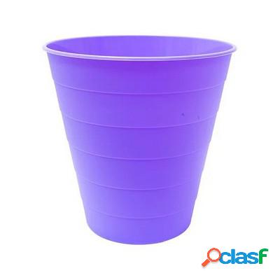 Cestino Scatto gettacarte 10 litri viola