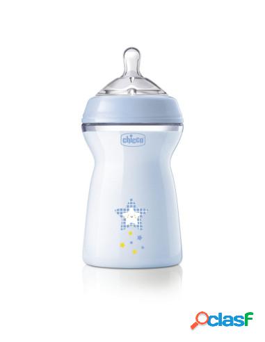 Chicco - Biberon Natural Feeling 330ml Azzurro