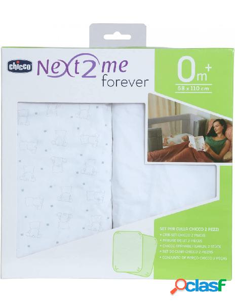 Chicco - chicco set per culla 2 pezzi per next to me forever