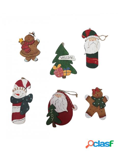 Ciao srl - decorazione per albero di natale in legno