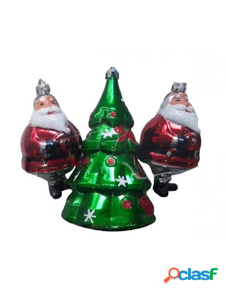Ciao srl - pendagli "christmas " decorazione per albero di