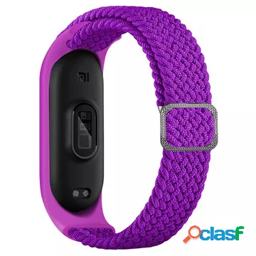 Cinturino in maglia Xiaomi Mi Band 5/6 - Viola