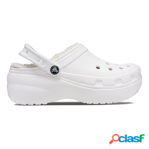 Classic platform lined clog w