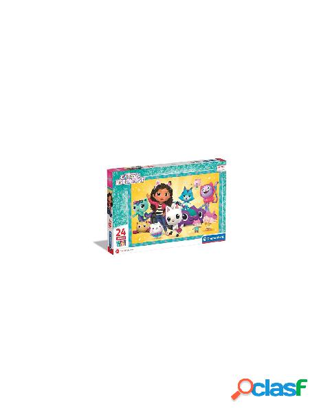 Clementoni - puzzle clementoni 28521 gabbys dollhouse maxi