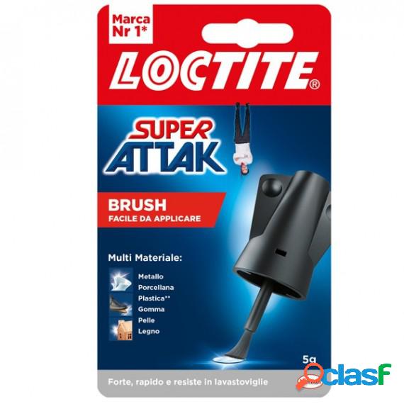 Colla Super Attak Easy Brush - 5 gr - trasparente - Loctite