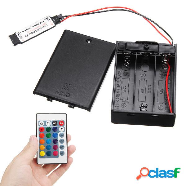 Controllore RF Mini DC4.5V Scatola Batteria con Telecomando