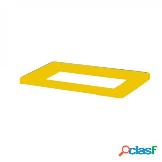 Coperchio per contenitore Bob Color - 20x2 cm - giallo -