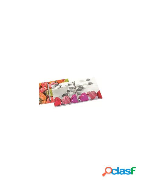 Copertina 4 anelli 15 mm candy