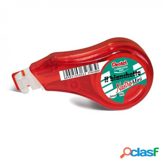 Correttore a nastro mini Il Bianchetto - 5mm x 6mt - Pentel