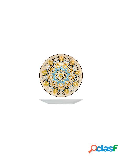 Cpo - piatto piano cpo 9646801 jaipur giallo multicolor
