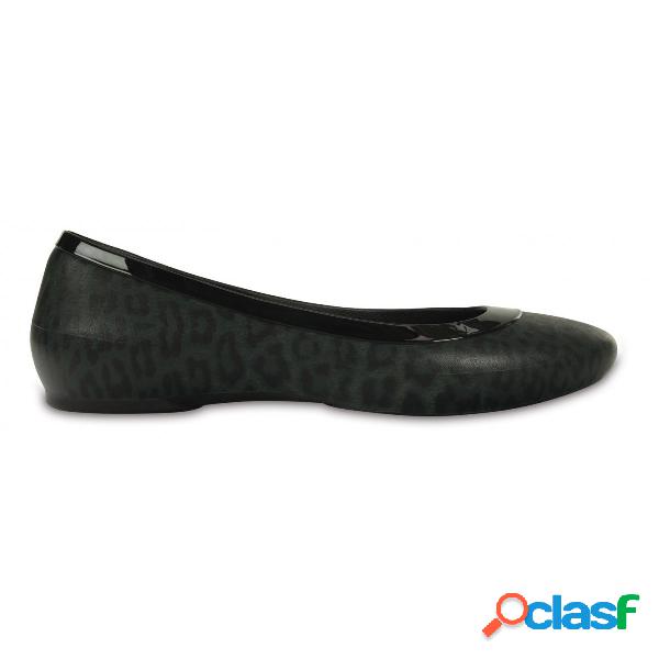 Crocs lina shiny flat w