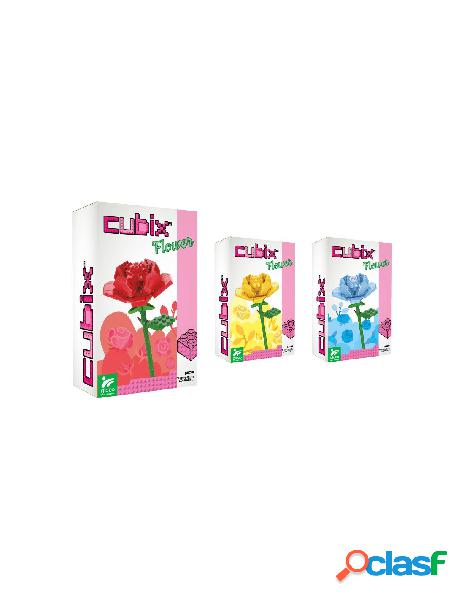 Cubix fiore rosa 1 ass 3 col