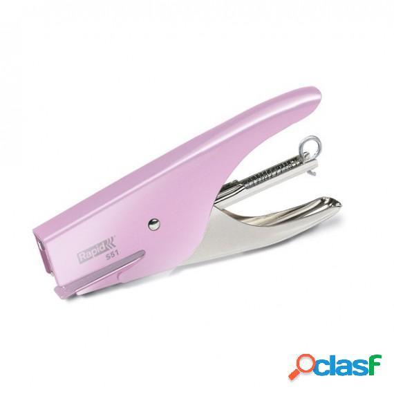 Cucitrice a pinza Rapid Retro Classic S51 - strawberry cream