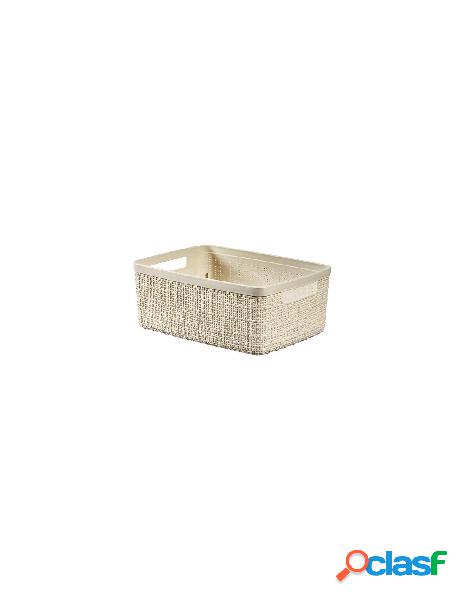 Curver - cesta curver k245370 jute small beige