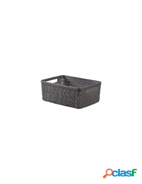 Curver - cesta curver k245712 jute small grigio