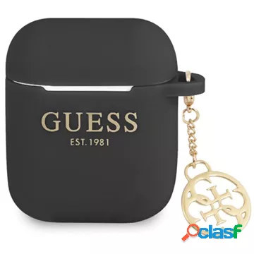 Custodia in silicone Guess 4G Charm AirPods / AirPods 2 -