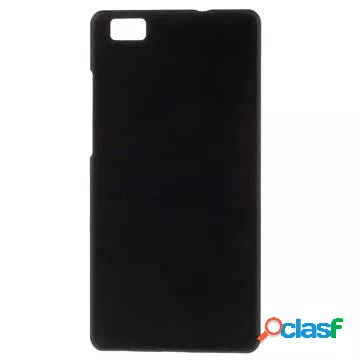 Custodia rigida in gomma per Huawei P8 Lite - nera