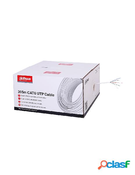 Dahua - matassa bobina cavo di rete utp ethernet cat6 305m