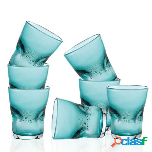 Dalì Bicchiere Acqua Turchese 35 cl Set 6 Pz