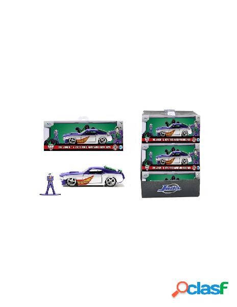 Dc joker ford mustang in scala 1:32 con personaggio di joker