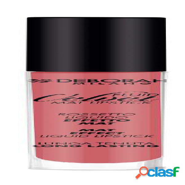 Deborah fluid velvet lipstick romantic pink 02