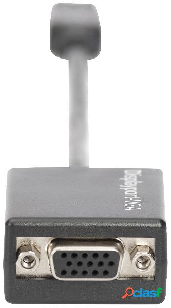 Digitus Adattatore Spina DisplayPort, Spina VGA 15pin 0.15 m