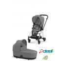 Duo Cybex Mios 3 Telaio Chrome Black Pearl Grey