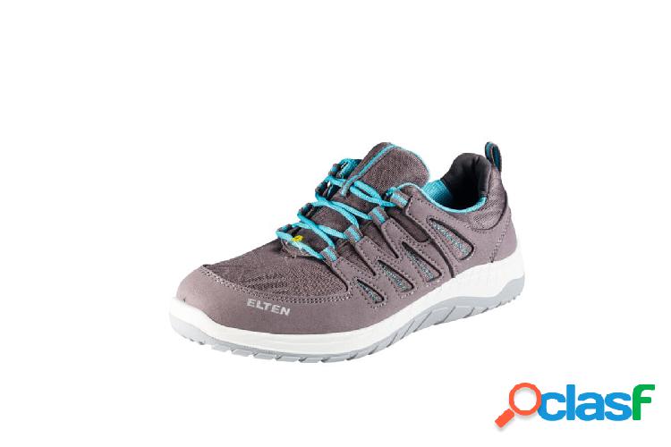 ELTEN - Calzatura bassa grigia/blu MADDIE grey-blue Low ESD,