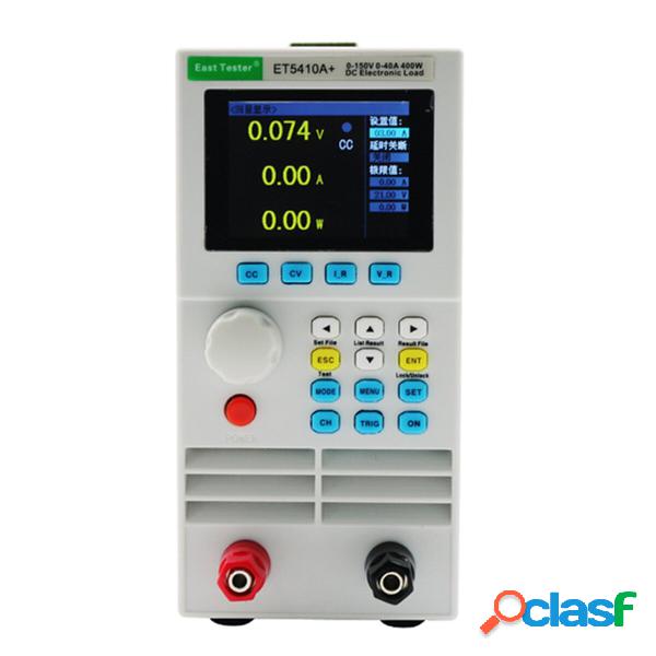 ET5410A+ Carico elettronico CC programmabile Controllo