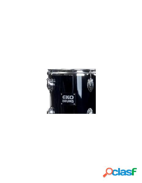 Eko - batteria acustica eko drums ed 200 black