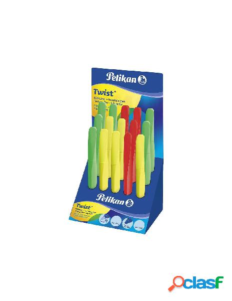 Espositore 12 penne stilografiche e 3 penne sferografiche