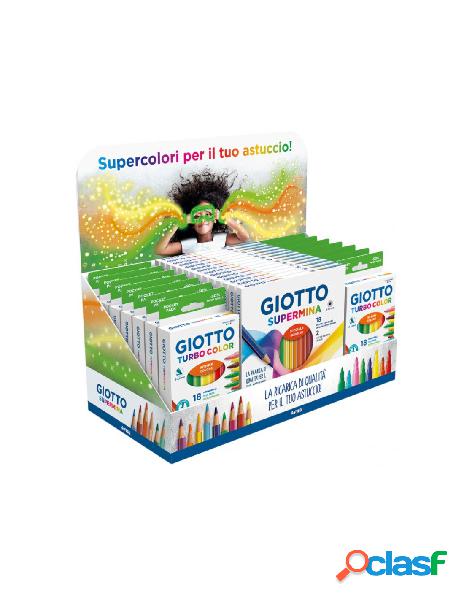 Espositore da banco 15 astucci supermina 18pz + 14 astucci