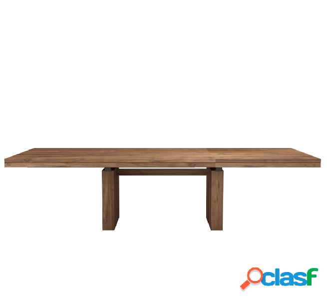 Ethnicraft Tavolo Teak Double Allungabile