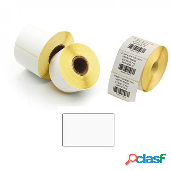 Etichette per trasferimento termico - film OPP - 58x38 mm -