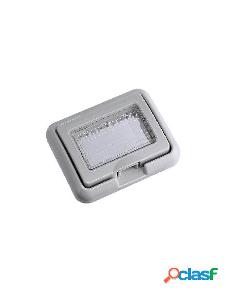 Ettroit - ettroit placca con coperchio 3p supporto stango