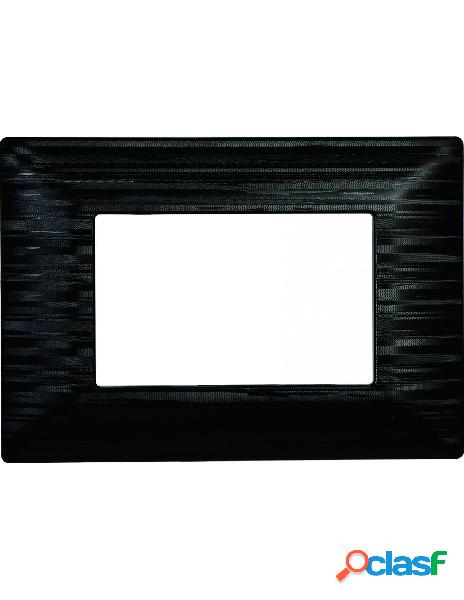 Ettroit - ettroit placca plastica serie solar 3p colore nero