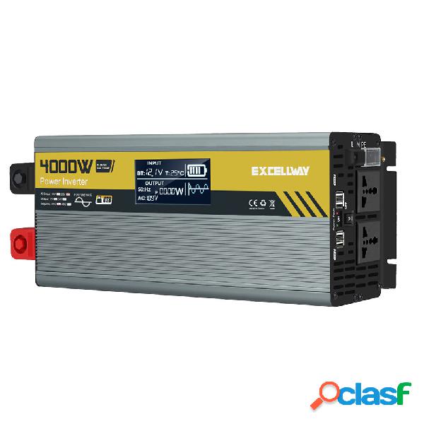 Excellway 1000W/2000W/3000W/4000W/6000W (picco) Inverter di