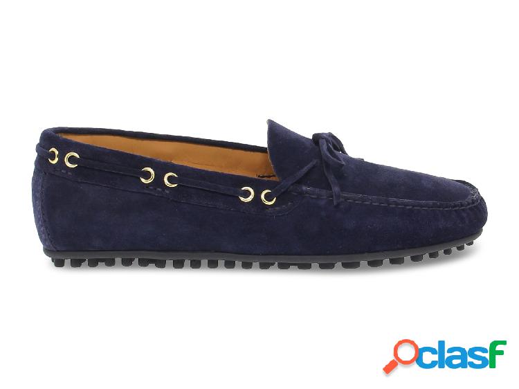 FABI MOCASSINI UOMO FABIFU9840BLUE CAMOSCIO BLU