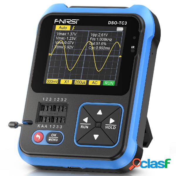 FNIRSI DSO-TC3 Digital oscilloscopio Transistor Tester