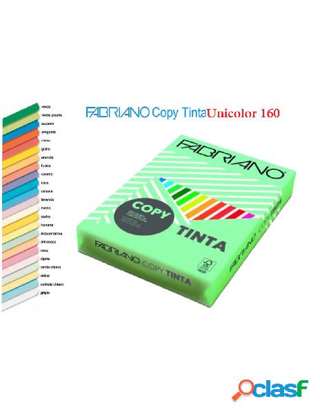 Fabriano - risma carta copy tinta a4 giallo 250 fogli 160 gr