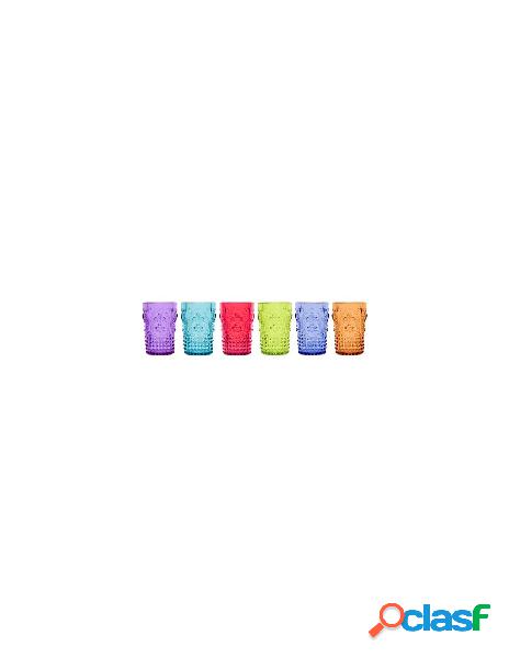 Fade - set bicchieri fade 57550 swami colori assortiti