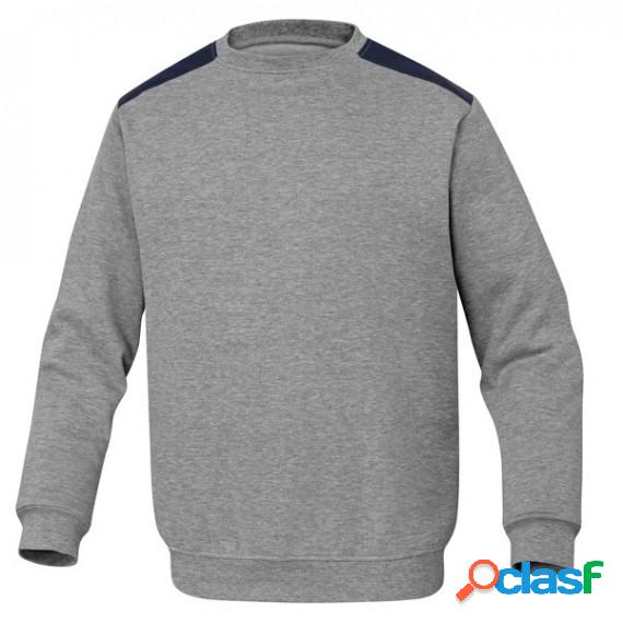 Felpa sportivo Olino - pile - tg. XL - grigio - Deltaplus