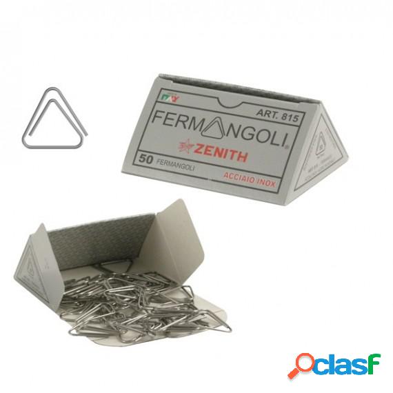 Fermangoli Zenith 815 - acciaio inox - Zenith - conf. 50