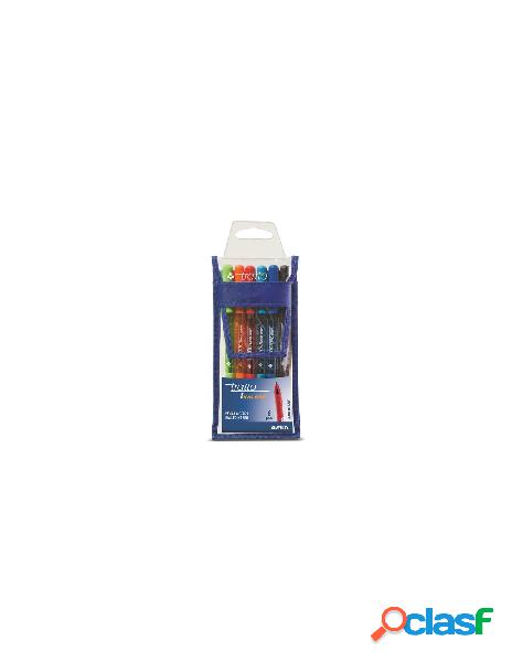 Fila - penne a sfera fila 828800 tratto uno grip assortito