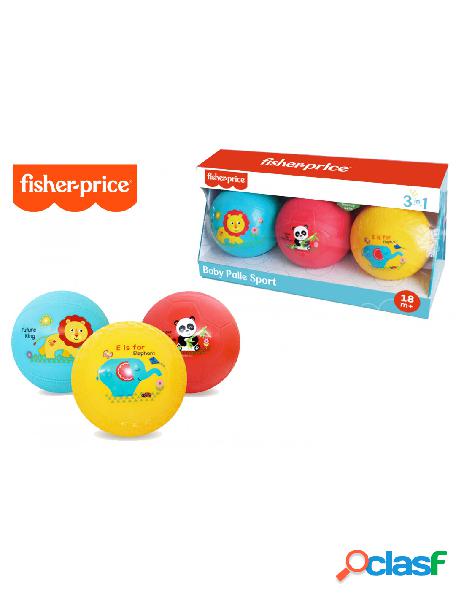 Fisher price - fp baby palle sport 3 in 1